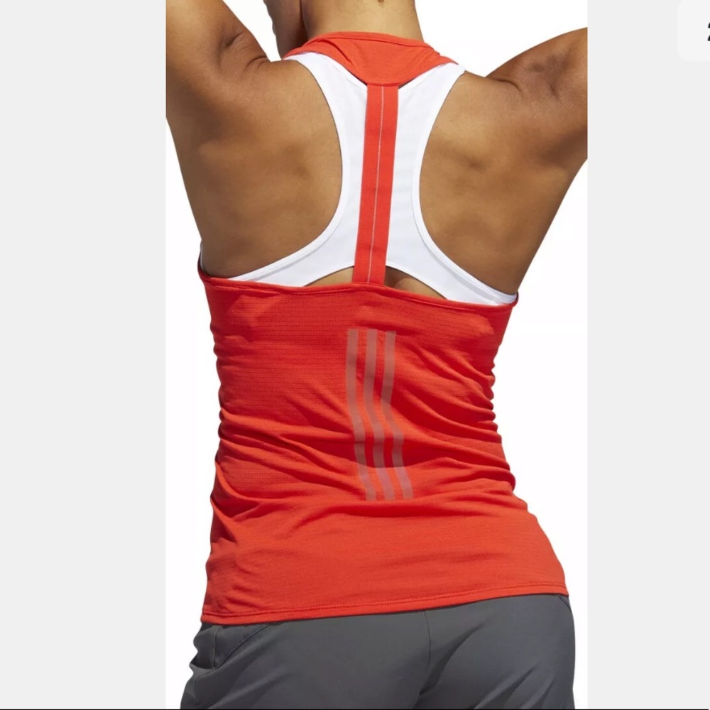 CUTE! XS Adidas Climalite Supernova Red Tank Top